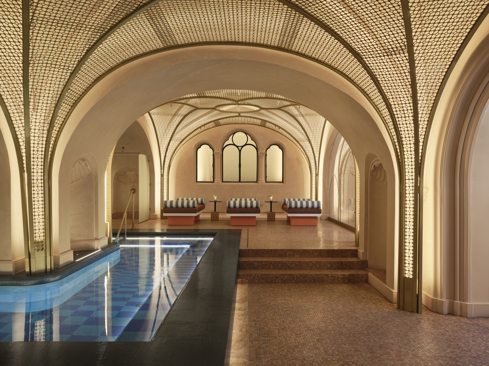 W Budapest AWAY Spa in Budapest featuring premium hospitality lighting design by LEDFlex